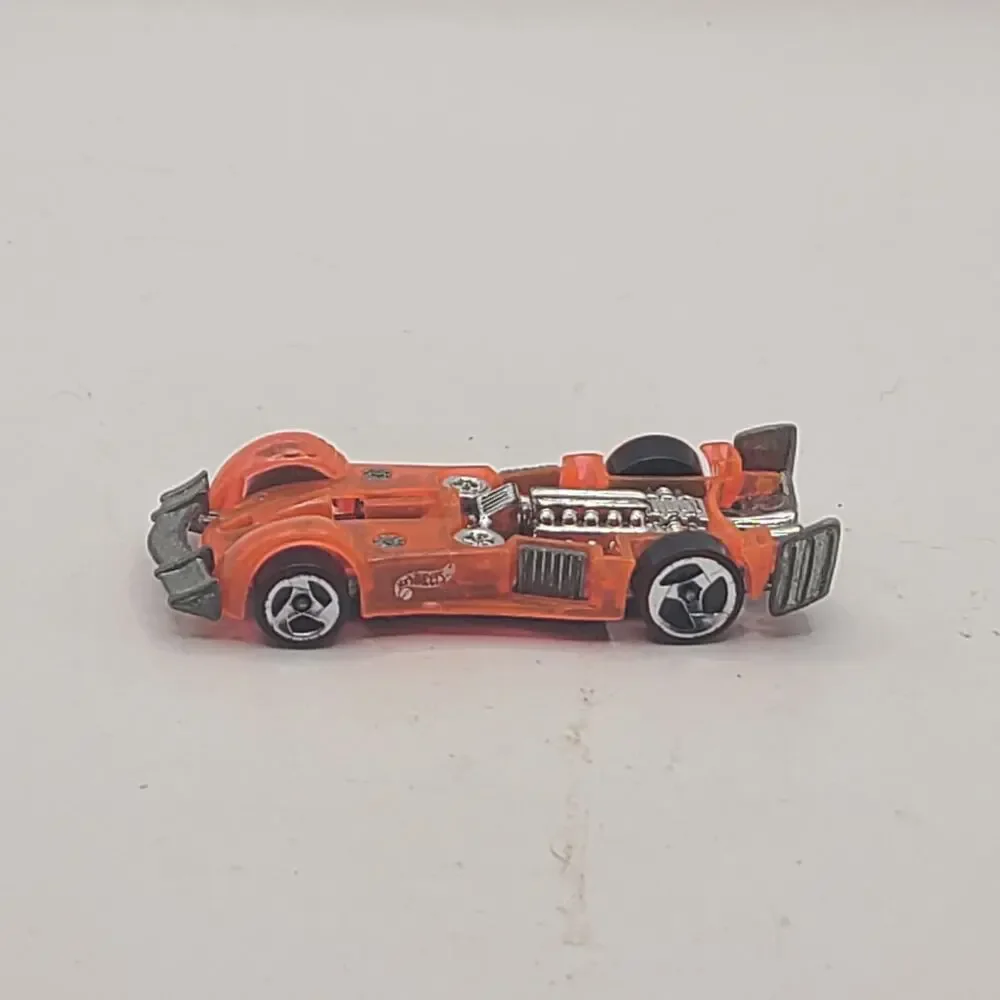 Hot Wheels 1995 Orange Road Rocket Made in Malaysia
